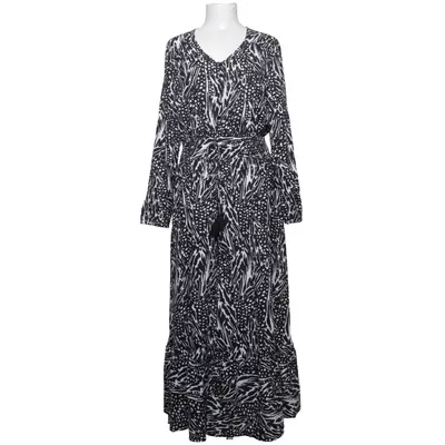 Robe longue (Noir, Blanc) de Aniston Viscose
