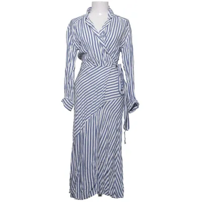 Wrap dress (White, Blue) from H&M Trend Viscose