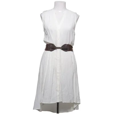 Robe (Blanc, Marron) de JustFab Viscose