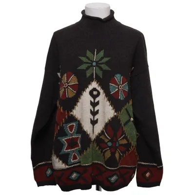 Pull-over (Noir, Multicolore) de Yessica Acrylique, Polyamide