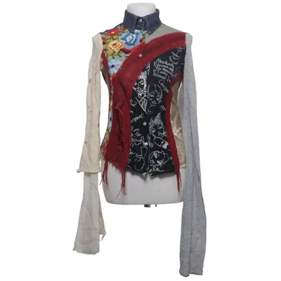 Blouse (Blue, Multicolored) from Nolita Cotton, Wool
