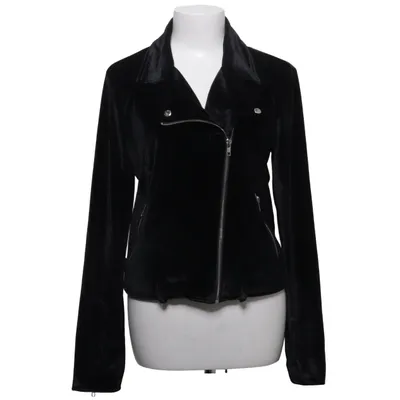 Bikerjack (Zwart) van Minkpink Elastaan, Polyester
