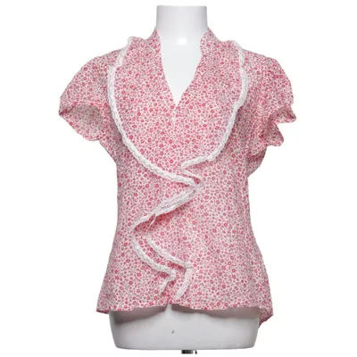 Top (Rood, Wit) van Hallhuber Trend Katoen