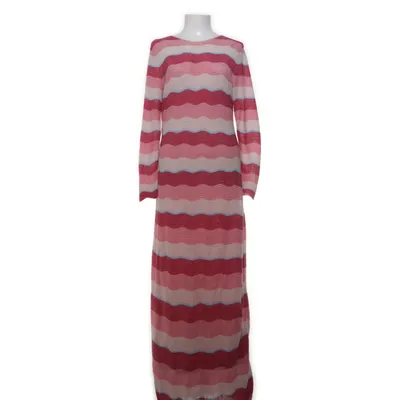 Maxi dress (Pink, Multicolored) from Marc Cain Metallic fiber, Polyamide, Viscose
