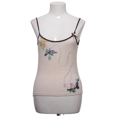 Débardeur (Beige, Noir) de Tricot Chic Élasthane, Viscose
