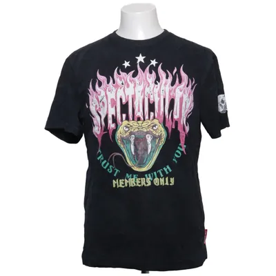 T-shirt (Svart, Flerfärgad) från Members Only Bomull