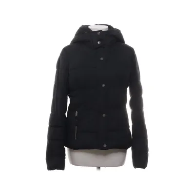 Vinterjacka (Svart) från Abercrombie & Fitch Akryl, Pälsimitation, Polyester