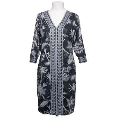 Maxikjole (Sort, Flerfarvet) fra Gretchen Scott Elastan, Polyester