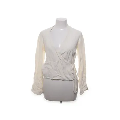 Wikkelblouse (Beige) van Zara Trafaluc