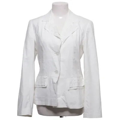 Blazer (Blanc) de Concept UK Lin, Polyester