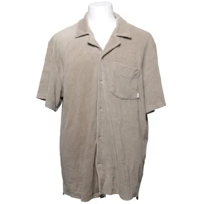 Chemise à manches courtes (Beige) de Woodbird Coton, Polyester