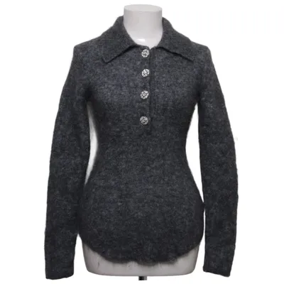 Strickpullover (Grau) von H&M Edition Elasthan, Mohair, Polyamid, Wolle