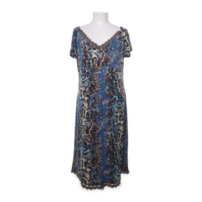 Dress (Blue, Brown, Green) from Vivien Caron Cotton, Elastane, Nylon, Viscose