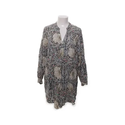 Kjole (Grøn, Flerfarvet) fra Morris & Co x H&M Viscose