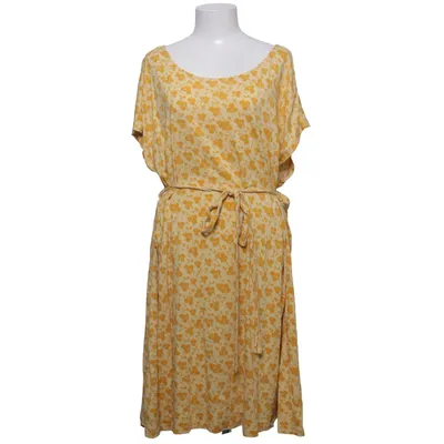 Dress (Yellow, Beige) from Indiska Modal, Organic cotton