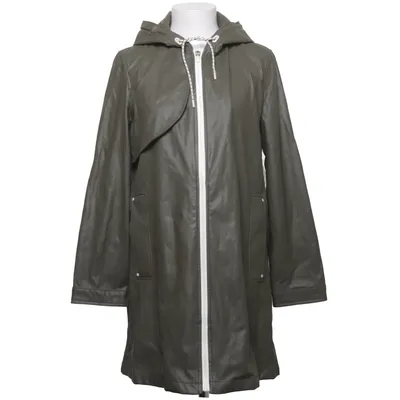 Regnfrakke (Grøn) fra Zara Trafaluc Polyester, Polyurethan