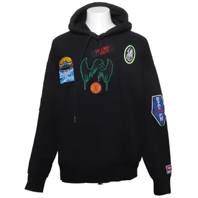 Huvtröja (Svart, Flerfärgad) från Diesel Bomull