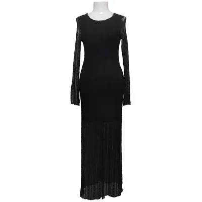 Maxi dress (Black) from 24Colours Elastane, Polyamide