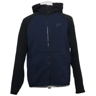 Hoodie (Blue, Black) from Nike Cotton, Polyester