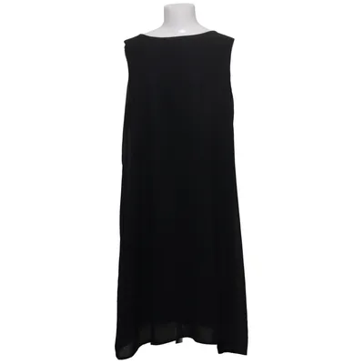 Dress (Black) from Janina Curved Polyester
