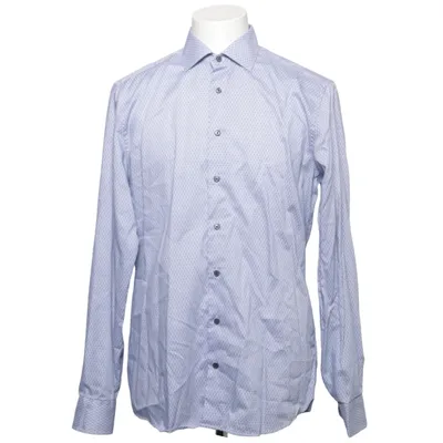 Skjorta (Blå, Vit) från Eterna Bomull