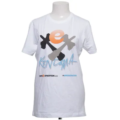 T-shirt (Vit, Flerfärgad) från Printer Active Wear Bomull