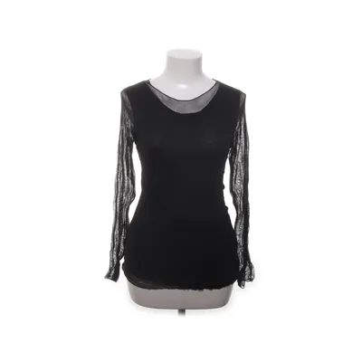 Top (Zwart) van Marta Elastaan, Polyester, Viscose