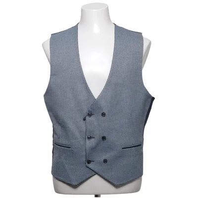 Suit vest (Blue, Black)