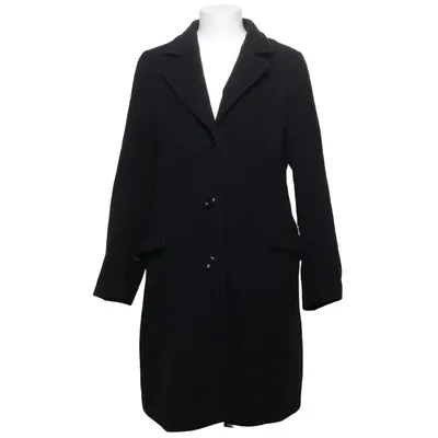 Coat (Black) from Hettemarks Cashmere, Wool, Nylon