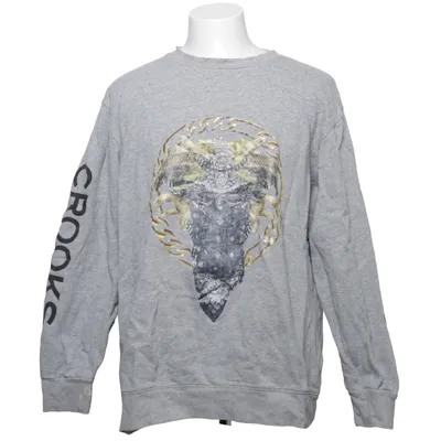 Sweatshirt (Gris) de Crooks & Castles Coton, Polyester