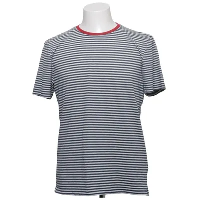 T-shirt (Bleu, Blanc) de VanVaan Coton, Polyester