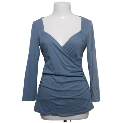 Blouse (Bleu) de Velvet Coton, Élasthane