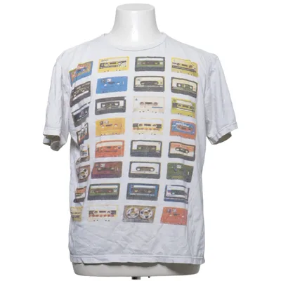 T-shirt (Wit, Meerkleurig) van Ray Girl & Ray Guy Katoen
