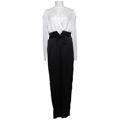 Jumpsuit (Black, White) from River Island Polyester, Viscose
