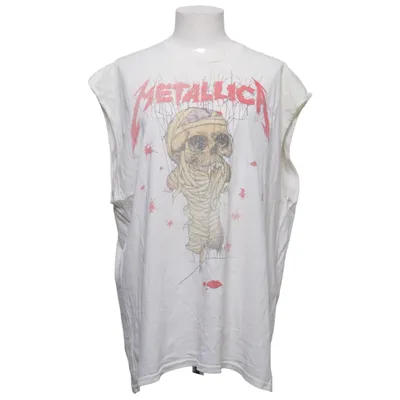 Top (Beige) van Metallica Katoen
