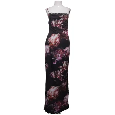 Maxikleid (Schwarz, Pink, Lila) von Boohoo Elasthan, Polyester