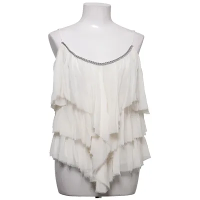 Topp (Vit) från Faith Connexion Polyester, Silke
