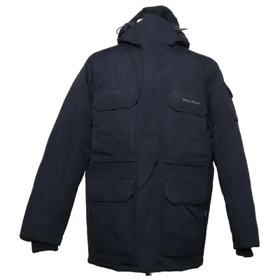 Parka (Sort) fra Rockport Dun, Fjer, Nylon