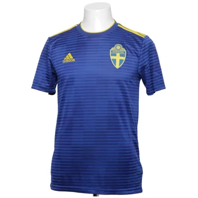 Maillot de football (Bleu, Jaune) de Adidas Polyester recyclé