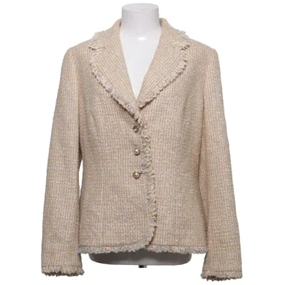 Blazer (Beige, Multicolore) de Escada Acrylique, Polyamide, Polyester, Laine