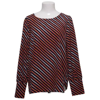 Blouse (Noir, Orange, Blanc) de Fransa Polyester
