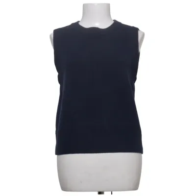 Pull sans manches (Bleu) de La Maille Sézane Laine de Yak