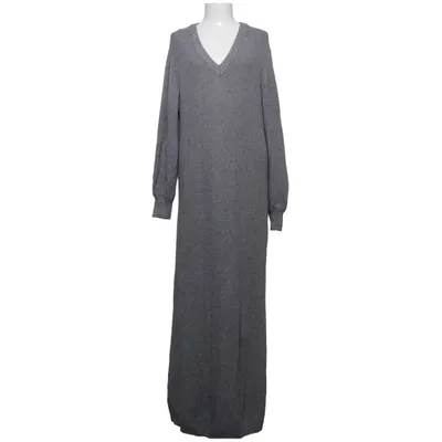 Maxi dress (Gray) from Object Polyamide, Polyester, Viscose