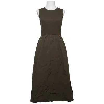 Maxi dress (Green) from Uniqlo Cotton, Elastane, Polyamide