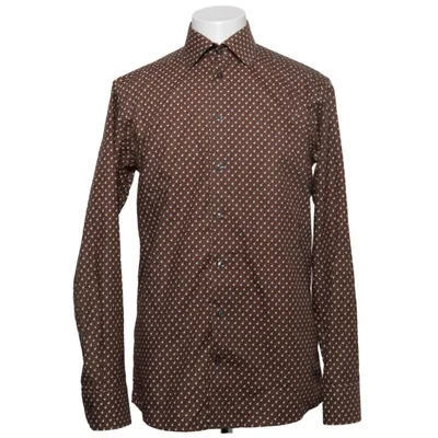 Shirt (Brown) from Eton Cotton