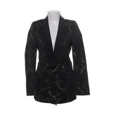 Blazer (Noir, Or) de Blacky Dress Acétate, Acrylique, Coton, Polyester
