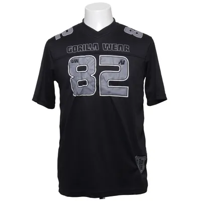 Football jersey (Black) from Gorilla Wear Polyester