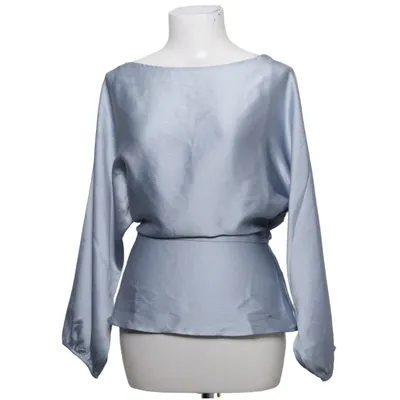 Blouse (Bleu) de H&M Modern Classic Polyester, Élasthane
