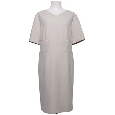 Kjole (Beige) fra Hugo Boss Cupro, Elastan, Polyester, Viscose, Uld
