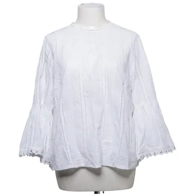 Blouse (White) from H&M Cotton